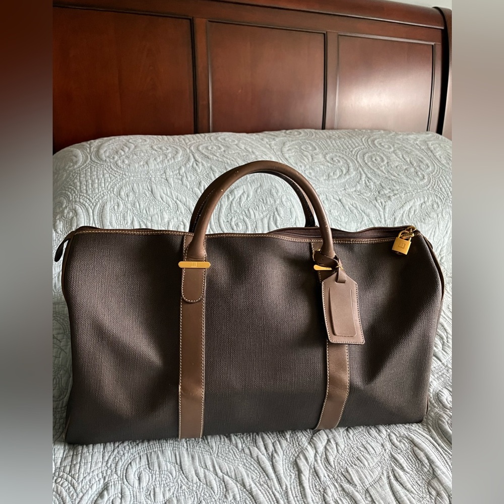 - Dunhill Boston Travel Bag -